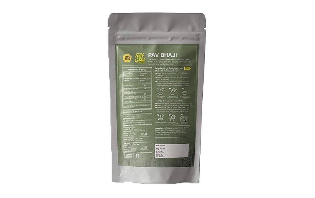 Feed Me Good Pav Bhaji    Pack  55 grams